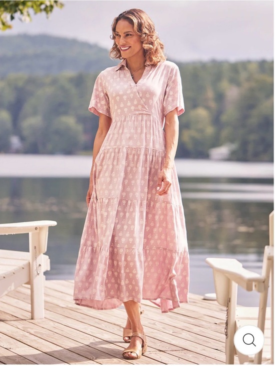 April Cornell Dresses & Skirts - April Cornell Sunflower Midi Maxi Dress Burnished Lilac Plus Size XXL NWT